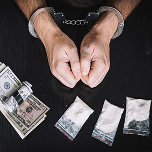 Drug possession charges after traffic stop. Misdemeanor and felony defense lawyer